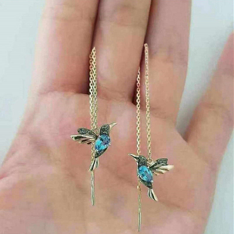 Cute Little Bird Earrings for Women – European & American Style Jewelry