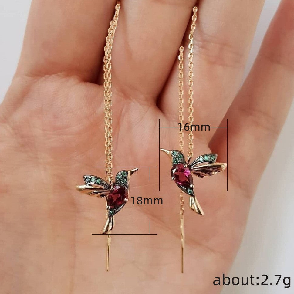 Cute Little Bird Earrings for Women – European & American Style Jewelry